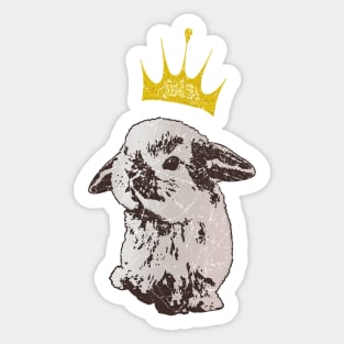 Bunny Royalty Sticker